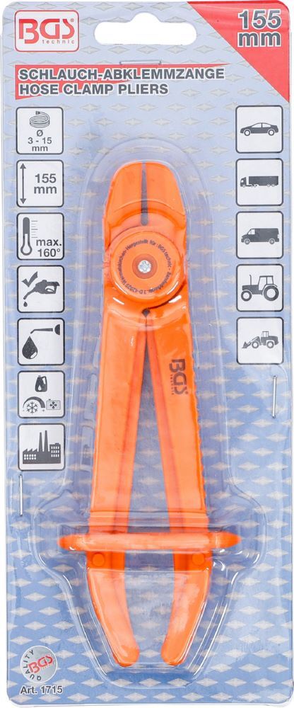 BGS Schlauch Abklemmzange 155 mm Produktbild BGS Schlauch Abklemmzange 155 mm bild 4