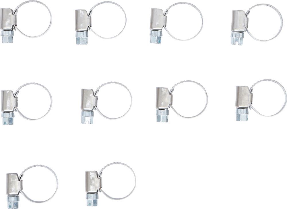 Produktbild Schlauchklemmen rostfrei 12 x 20 mm 10 teilig bild 2