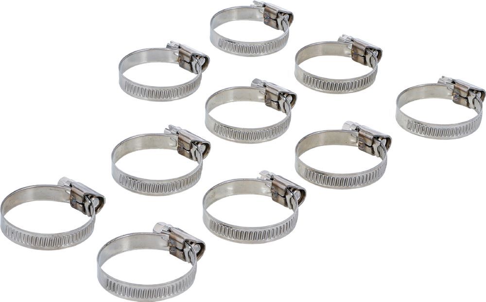 Produktbild Schlauchklemmen rostfrei 25 x 40 mm 10 teilig bild 2
