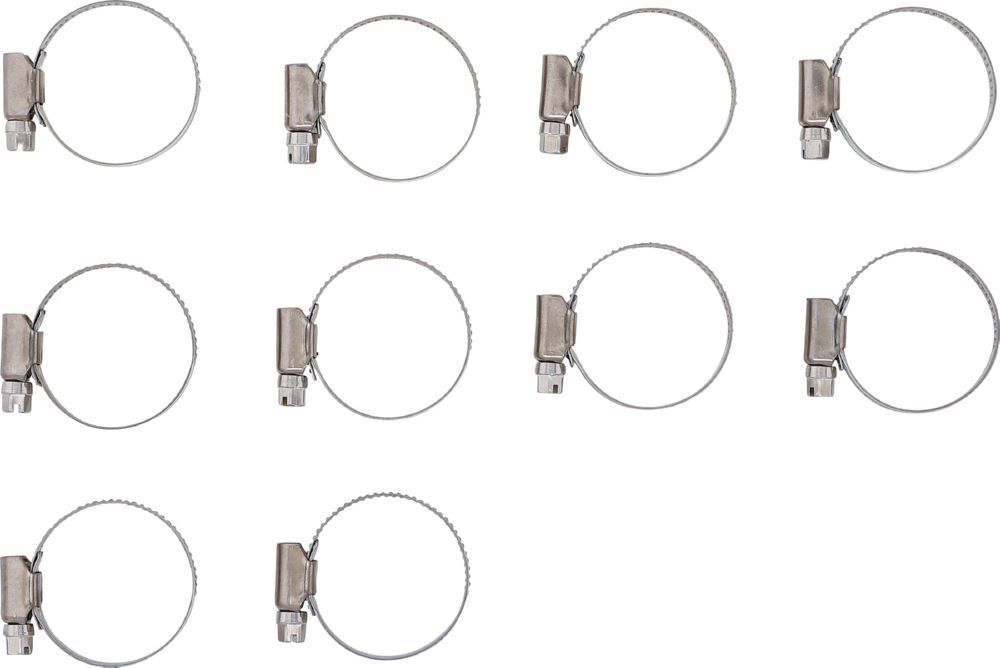 Produktbild Schlauchklemmen rostfrei 25 x 40 mm 10 teilig bild 3