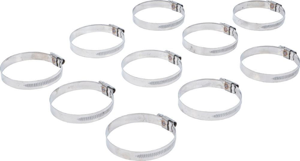 Produktbild Schlauchklemmen rostfrei 50 x 70 mm 10 teilig bild 2