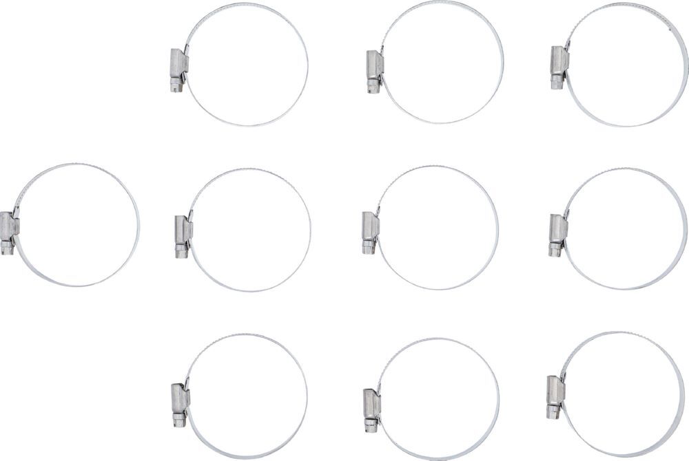 Produktbild Schlauchklemmen rostfrei 50 x 70 mm 10 teilig bild 3