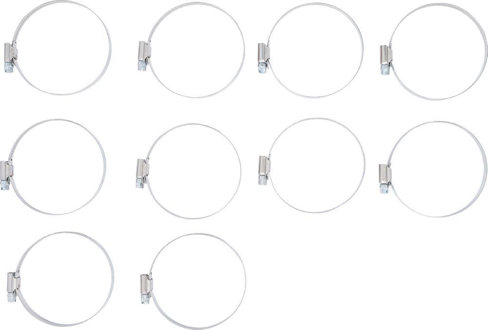 Produktbild Schlauchklemmen rostfrei 60 x 80 mm 10 teilig bild 2