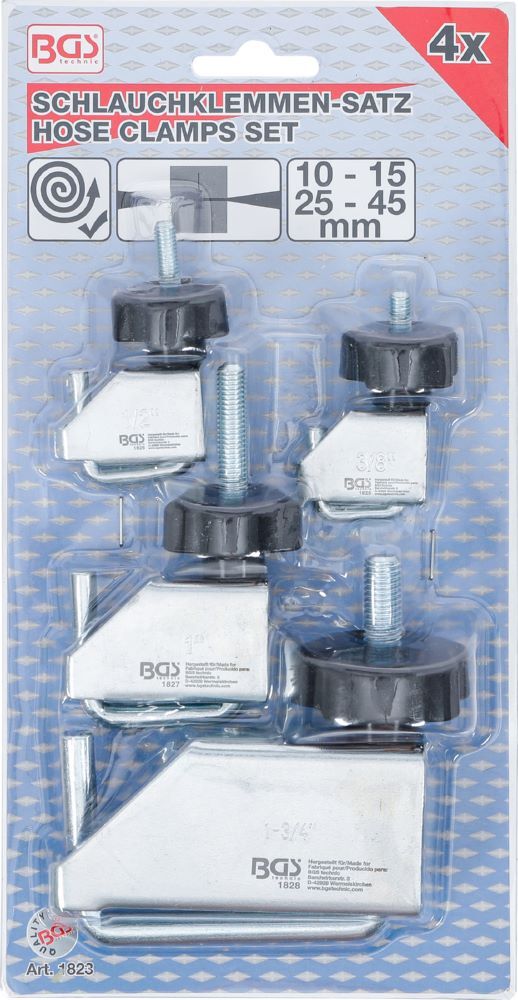 BGS Schlauchklemmen Sortiment 4 teilig Produktbild BGS Schlauchklemmen Sortiment 4 teilig bild 4