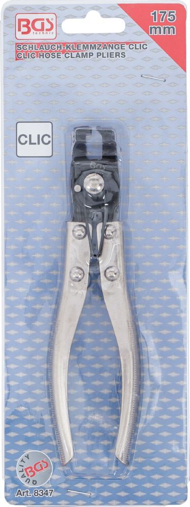 BGS Schlauchklemmenzange für CLIC Schlauchschellen 175 mm Produktbild BGS Schlauchklemmenzange für CLIC Schlauchschellen 175 mm bild 4