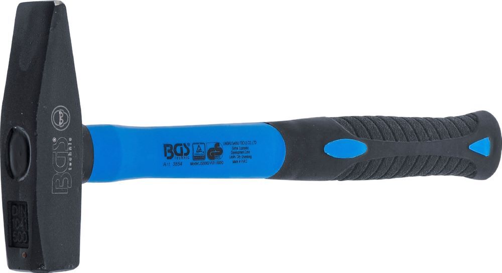 BGS Schlosserhammer Fiberglasstiel 500 gramm DIN 1041 BGS Schlosserhammer Fiberglasstiel 500 gramm DIN 1041