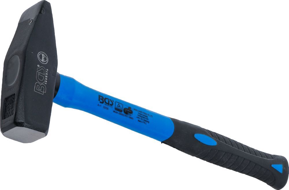 BGS Schlosserhammer Fiberglasstiel 1000 gramm DIN 1041 Produktbild BGS Schlosserhammer Fiberglasstiel 1000 gramm DIN 1041