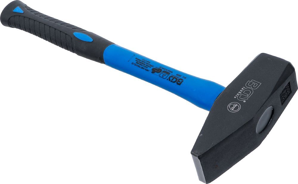 BGS Schlosserhammer Fiberglasstiel 2000 gramm DIN 1041 Produktbild BGS Schlosserhammer Fiberglasstiel 2000 gramm DIN 1041 bild 2