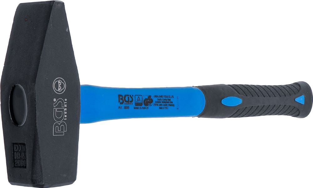 BGS Schlosserhammer Fiberglasstiel 2000 gramm DIN 1041 Produktbild BGS Schlosserhammer Fiberglasstiel 2000 gramm DIN 1041 bild 3