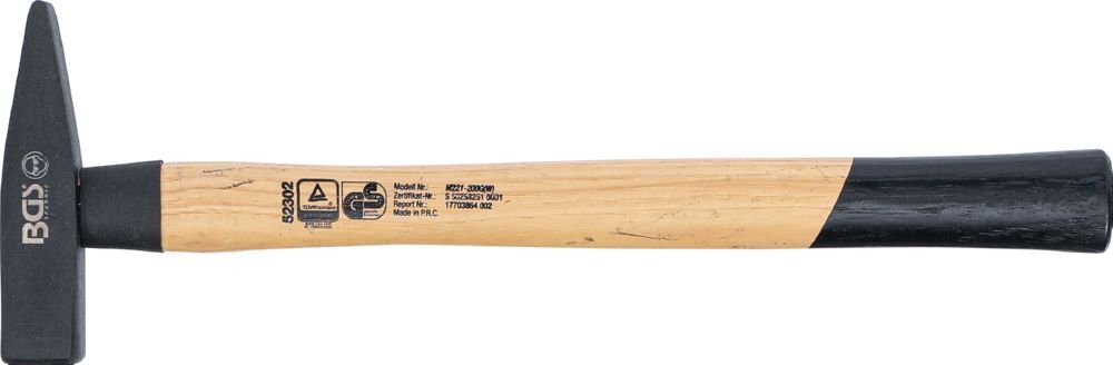 BGS Schlosserhammer Hickory Stiel 200 gramm DIN 1041 Produktbild BGS Schlosserhammer Hickory Stiel 200 gramm DIN 1041 bild 5