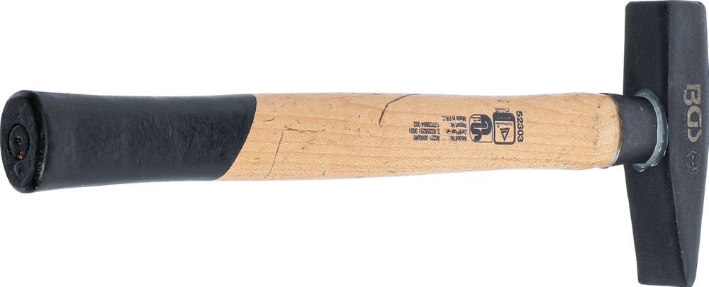 BGS Schlosserhammer Hickory Stiel 300 gramm DIN 1041 Produktbild BGS Schlosserhammer Hickory Stiel 300 gramm DIN 1041 bild 4