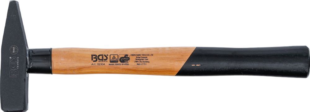 BGS Schlosserhammer Hickory Stiel 400 gramm DIN 1041 Produktbild BGS Schlosserhammer Hickory Stiel 400 gramm DIN 1041 bild 5
