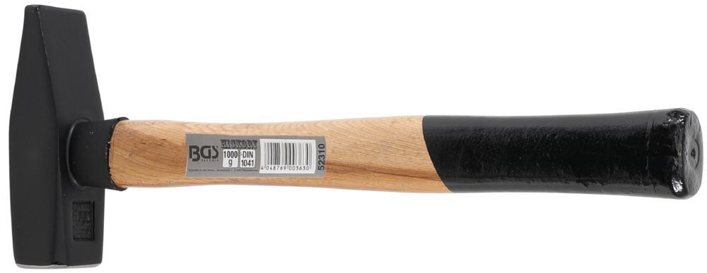 BGS Schlosserhammer Hickory Stiel 1000 gramm DIN 1041 Produktbild BGS Schlosserhammer Hickory Stiel 1000 gramm DIN 1041