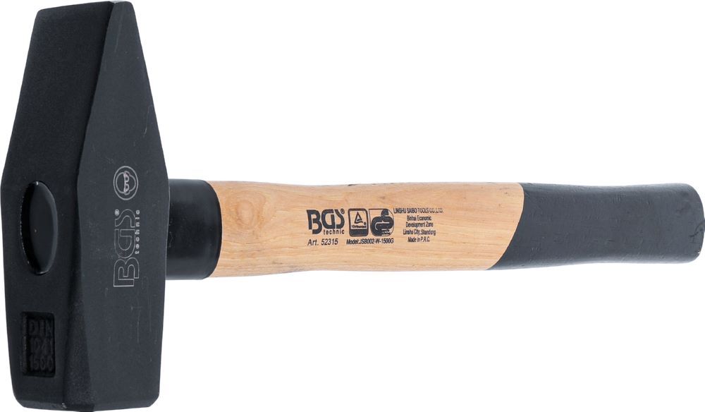 BGS Schlosserhammer Hickory Stiel 1500 gramm DIN 1041 Produktbild BGS Schlosserhammer Hickory Stiel 1500 gramm DIN 1041 bild 3