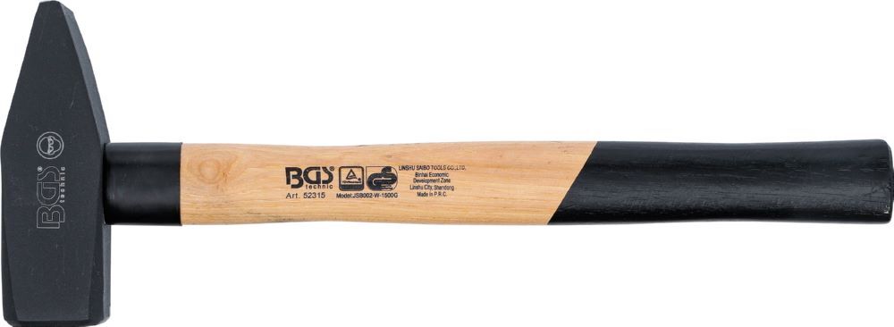 BGS Schlosserhammer Hickory Stiel 1500 gramm DIN 1041 Produktbild BGS Schlosserhammer Hickory Stiel 1500 gramm DIN 1041 bild 5