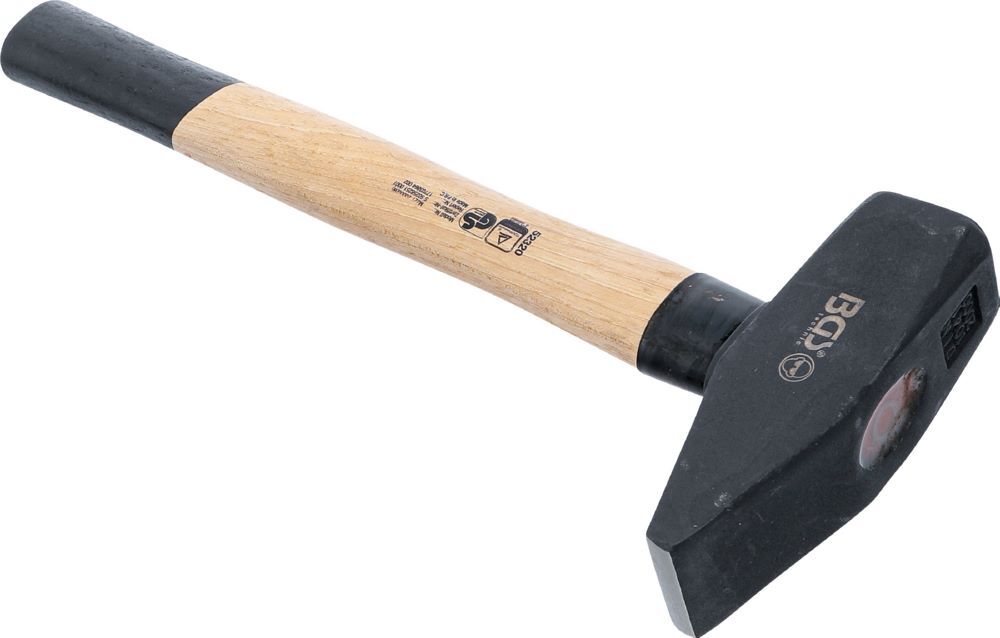 BGS Schlosserhammer Hickory Stiel 2000 gramm DIN 1041 Produktbild BGS Schlosserhammer Hickory Stiel 2000 gramm DIN 1041 bild 2
