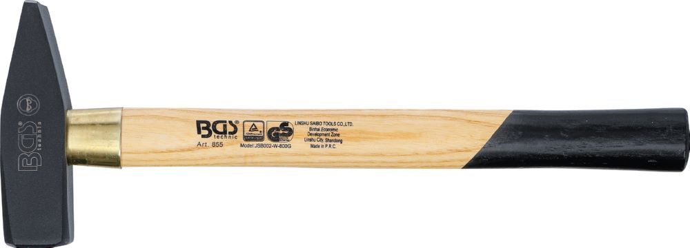 BGS Schlosserhammer Holz Stiel 800 gramm DIN 1041 Produktbild BGS Schlosserhammer Holz Stiel 800 gramm DIN 1041 bild 5