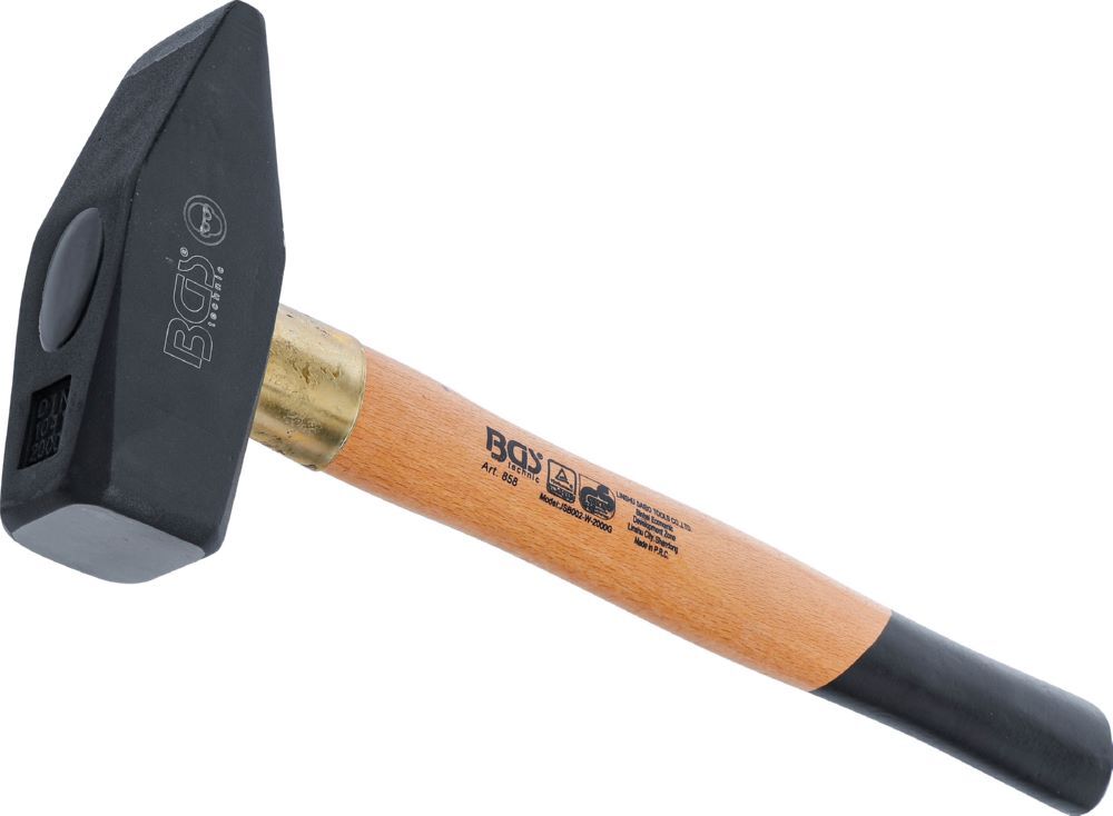 BGS Schlosserhammer Holz Stiel 2000 gramm DIN 1041 Produktbild BGS Schlosserhammer Holz Stiel 2000 gramm DIN 1041
