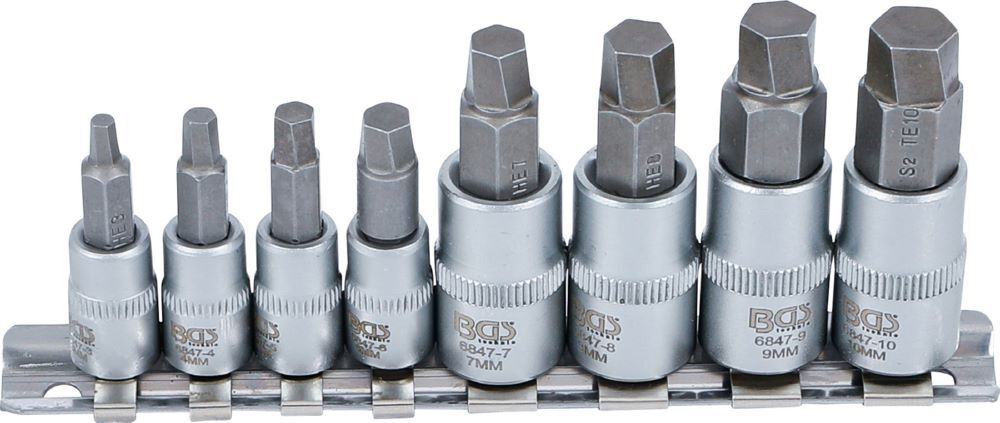 Produktbild BGS Schraubenausdreher Satz Antrieb 3-10 mm 8 teilig