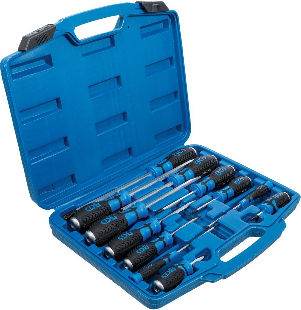 BGS Schraubendreher Satz mit 6,3 mm 1/4 Zoll Innenvierkant 12 teilig BGS Schraubendreher Satz mit 6,3 mm 1/4 Zoll Innenvierkant 12 teilig