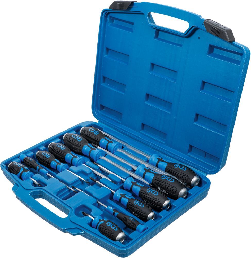 BGS Schraubendreher Satz mit 6,3 mm 1/4 Zoll Innenvierkant 12 teilig BGS Schraubendreher Satz mit 6,3 mm 1/4 Zoll Innenvierkant 12 teilig