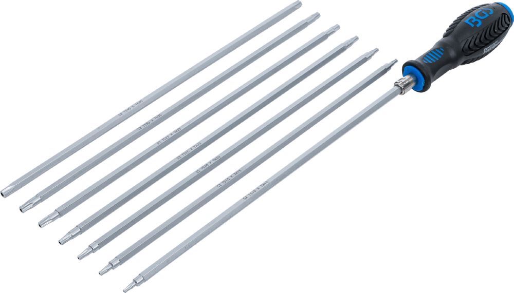 BGS Schraubendreher Satz Wechselklingen T-Profil / TS-Profil 8 teilig Produktbild BGS Schraubendreher Satz Wechselklingen T-Profil / TS-Profil 8 teilig
