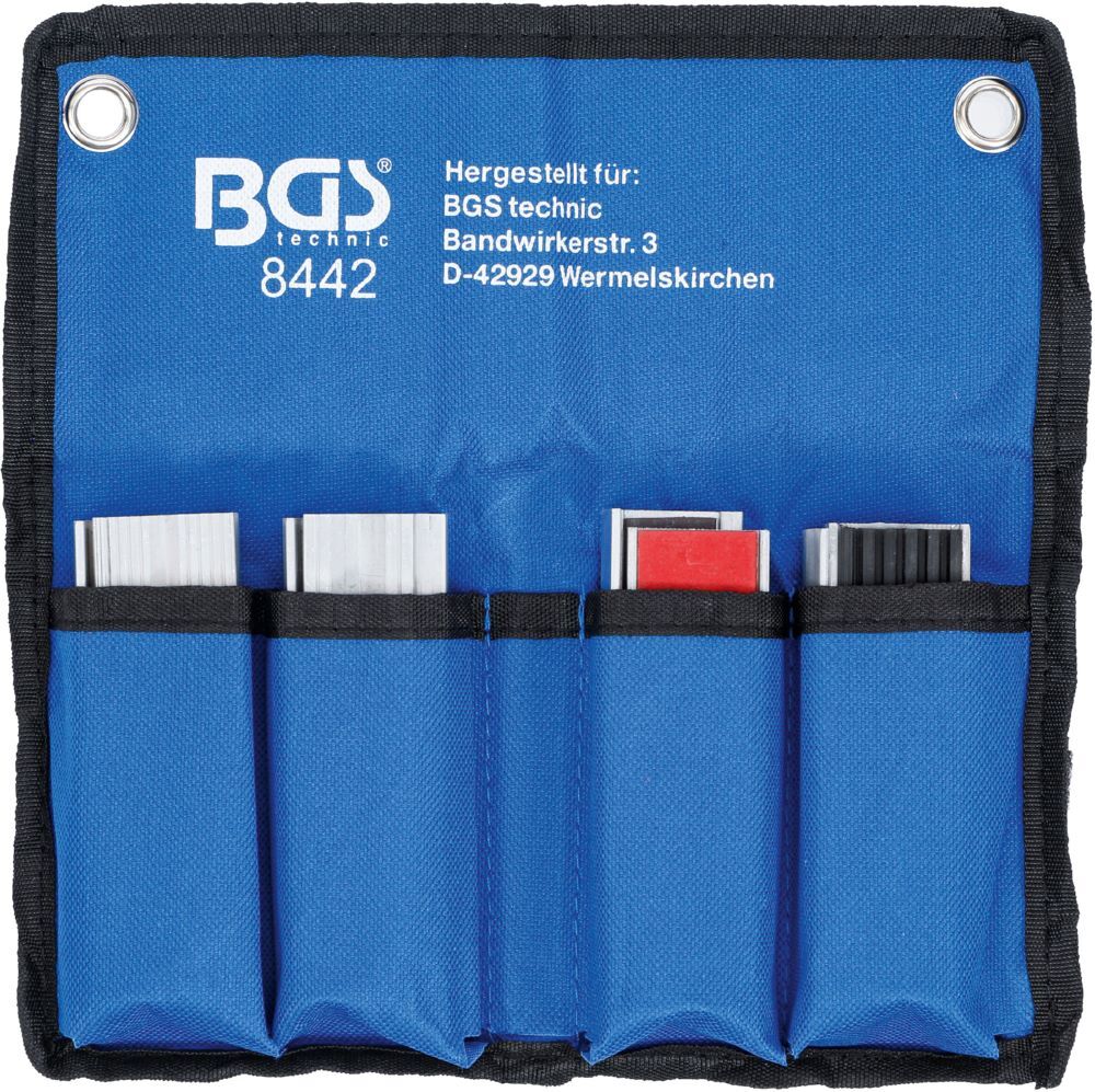 BGS Schraubstock Schutzbacken Satz Aluminium 100 mm 8 teilig BGS Schraubstock Schutzbacken Satz Aluminium 100 mm 8 teilig