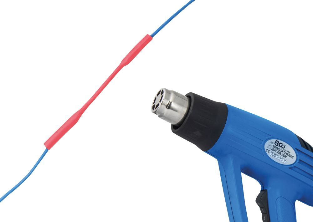 Produktbild Schrumpfschlauch Box rot Durchmesser 3 mm 8 meter bild 2