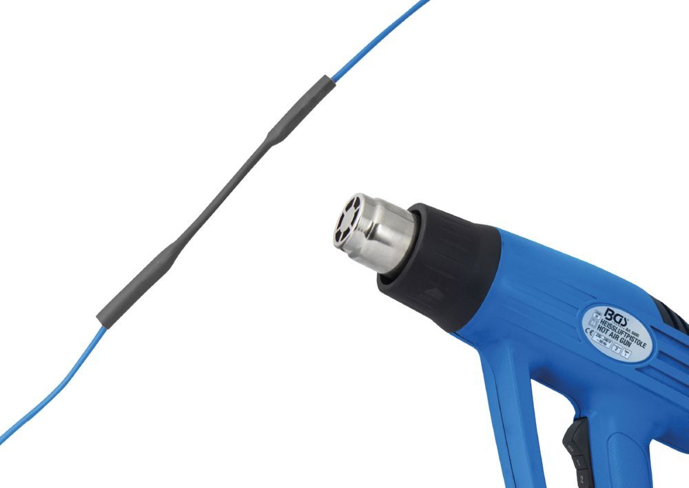 Produktbild Schrumpfschlauch Box schwarz Durchmesser 2,5 mm 10 meter bild 2