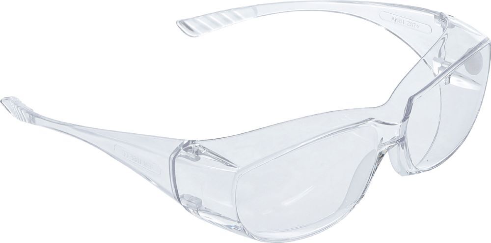 BGS Schutzbrille transparent DIN EN 166 Produktbild BGS Schutzbrille transparent DIN EN 166