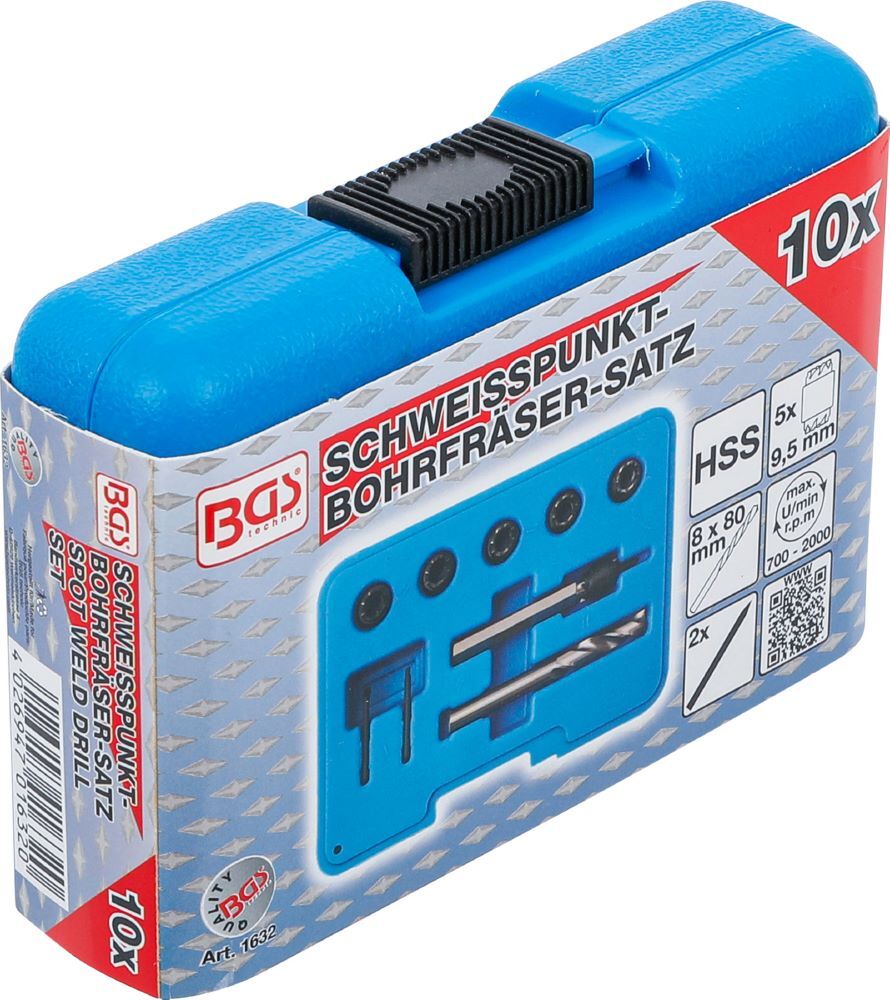 Produktbild Schweisspunkt Bohrer / Fräser Satz 10 teilig bild 7