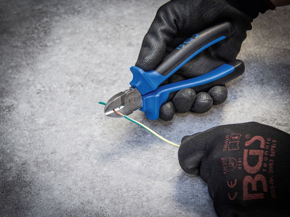 BGS Seitenschneider Abisolier Funktion 165 mm Produktbild BGS Seitenschneider Abisolier Funktion 165 mm bild 4