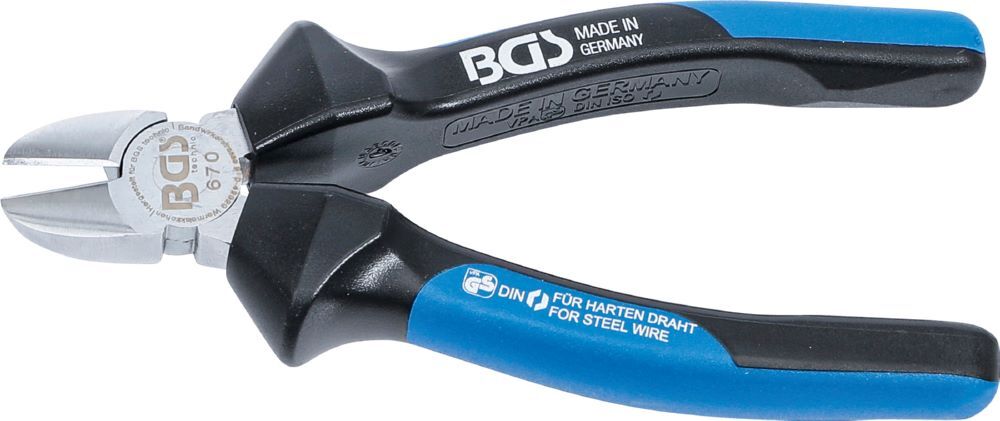 BGS Seitenschneider für harten Draht 160 mm Produktbild BGS Seitenschneider für harten Draht 160 mm