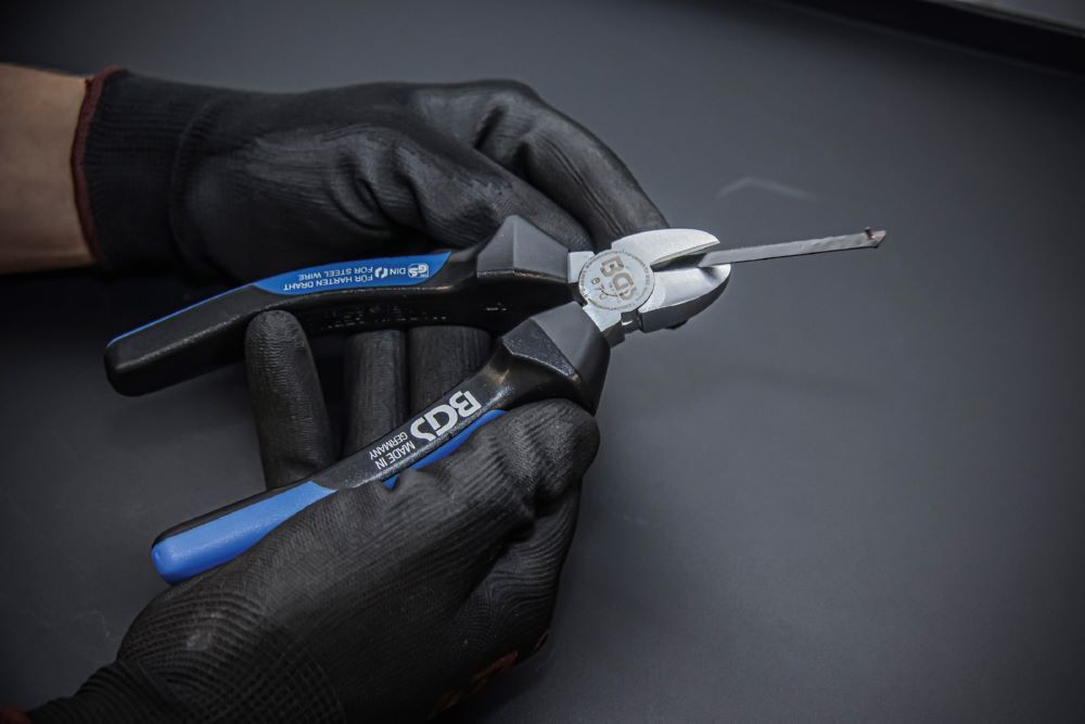 BGS Seitenschneider für harten Draht 160 mm Produktbild BGS Seitenschneider für harten Draht 160 mm bild 4