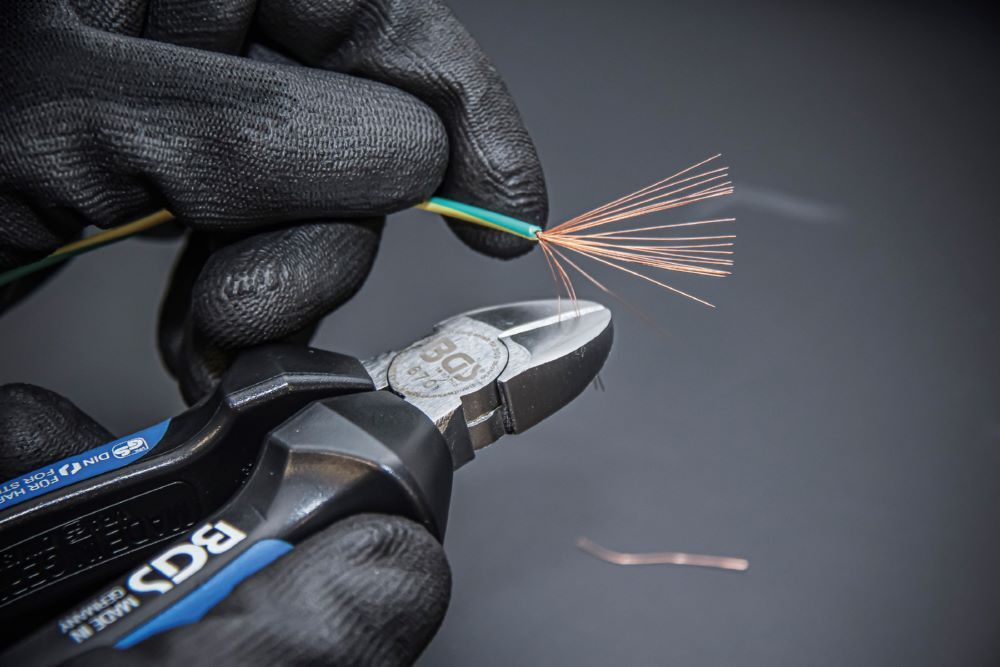 BGS Seitenschneider für harten Draht 160 mm Produktbild BGS Seitenschneider für harten Draht 160 mm bild 6