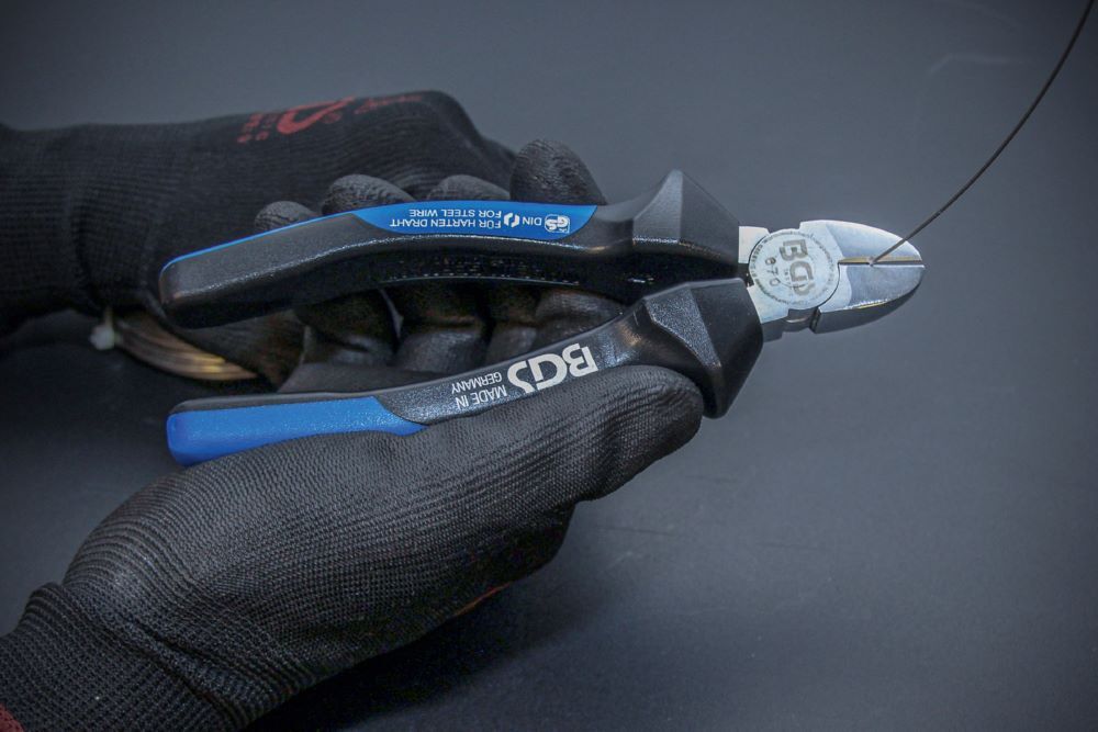 BGS Seitenschneider für harten Draht 160 mm Produktbild BGS Seitenschneider für harten Draht 160 mm bild 7