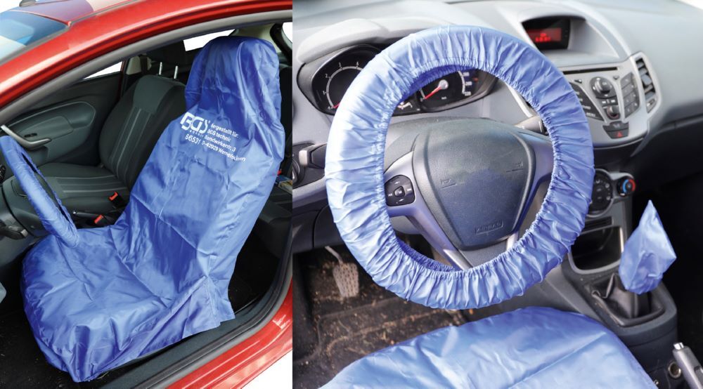 Produktbild Sitz und Lenkrad Schonbezug Satz universal Polyester bild 2