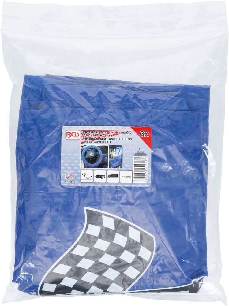 Produktbild Sitz und Lenkrad Schonbezug Satz universal Polyester bild 4