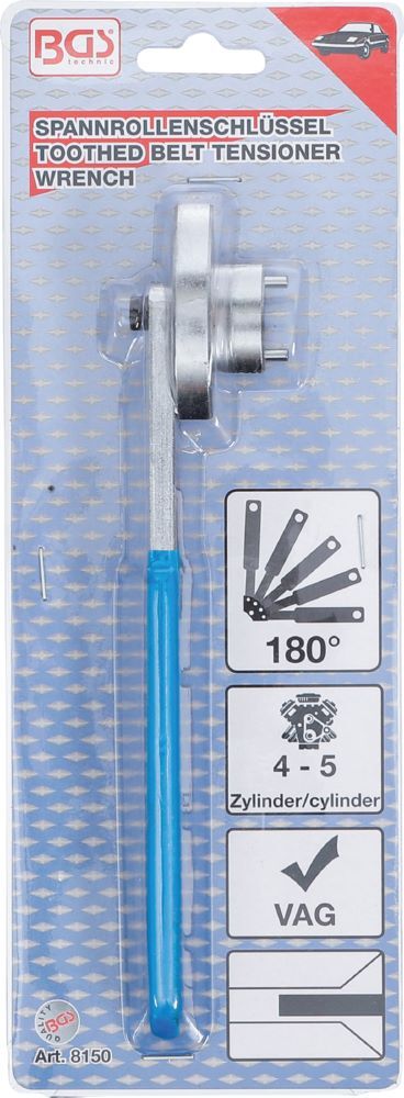 BGS Spannrollenschlüssel für VW-/Audi-Motoren Produktbild BGS Spannrollenschlüssel für VW-/Audi-Motoren bild 4
