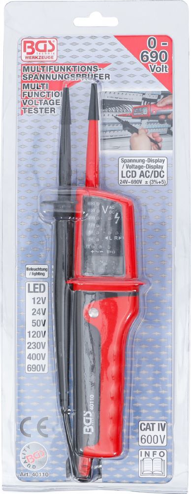 Produktbild Spannungsprüfer mit Digitalanzeige bild 4