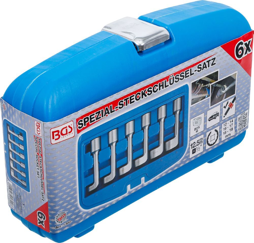 Produktbild Spezial Steckschlüssel Satz Antrieb Innenvierkant 1/2 Zoll 12 - 19  mm bild 9