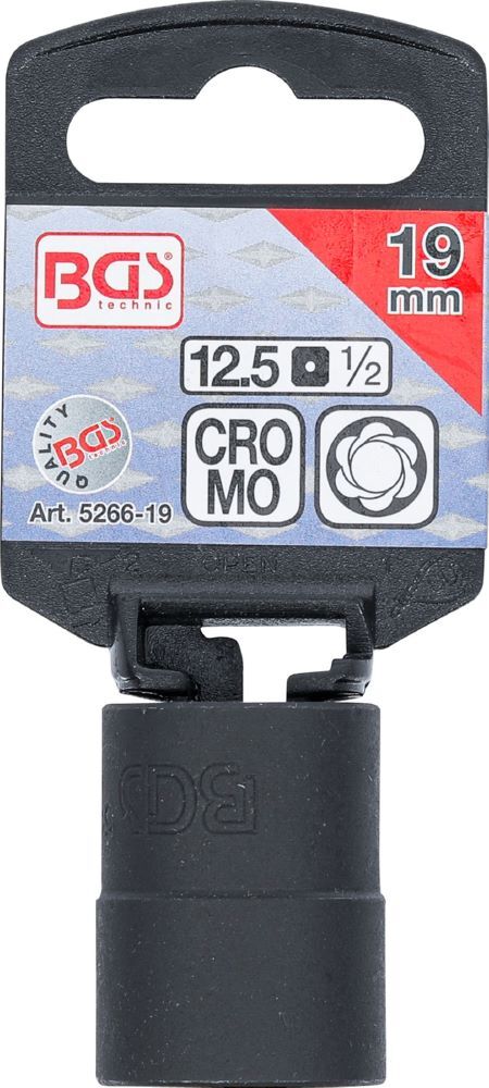 Produktbild Spiral Profil Steckschlüssel Einsatz / Schraubenausdreher 19 mm bild 3