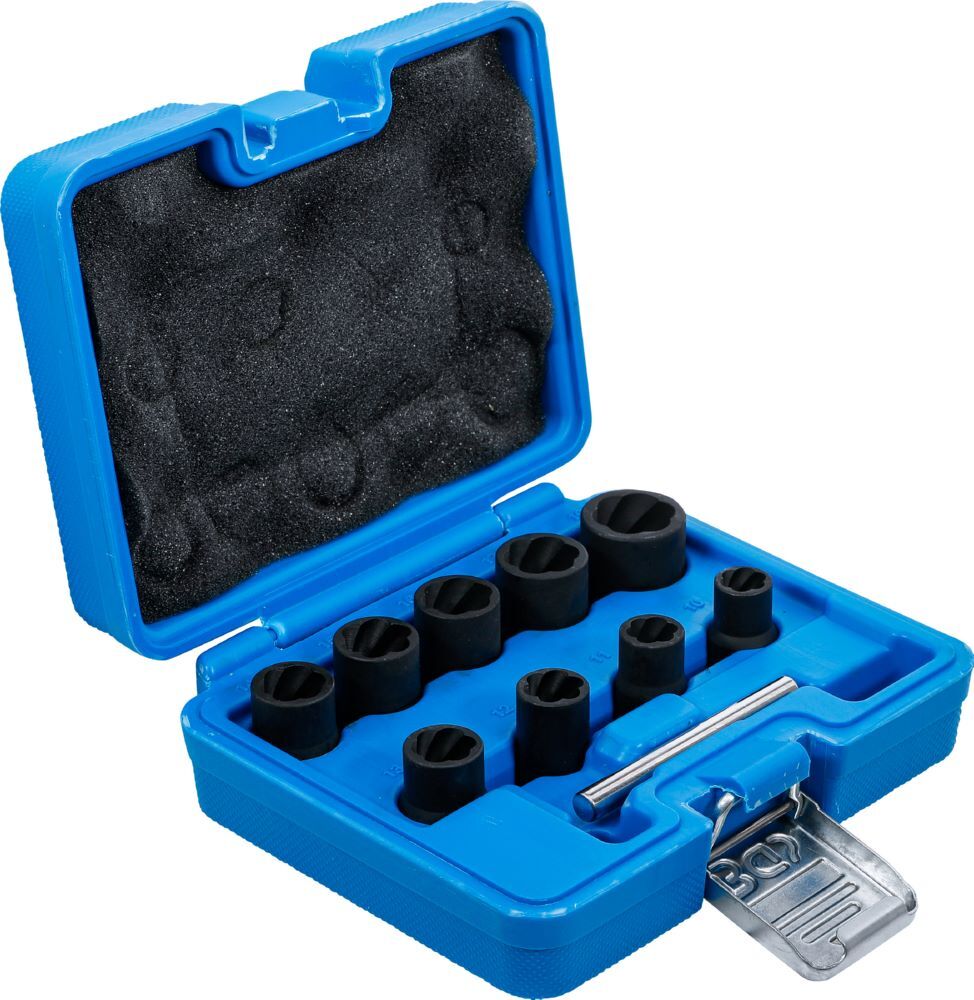 Produktbild Spiral Profil Steckschlüssel Satz / Schraubenausdreher 10-19 mm 10 teilig bild 2