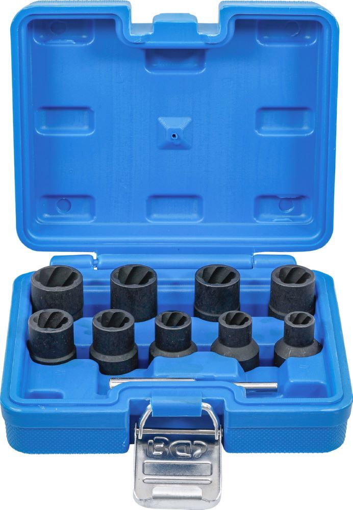 Produktbild BGS Spiral Profil Steckschlüssel Satz / Schraubenausdreher 10-19 mm 10 teilig