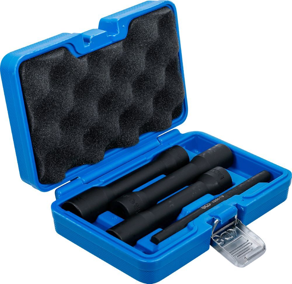 Produktbild Spiral Profil Steckschlüssel Satz / Schraubenausdreher tief 17-21 mm 4 teilig bild 2