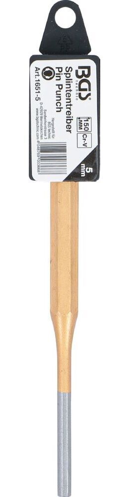 BGS Splintentreiber 150 mm Durchmesser 5 mm BGS Splintentreiber 150 mm Durchmesser 5 mm