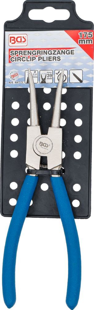 BGS Sprengringzange gerade für Außensprengringe 175 mm Produktbild BGS Sprengringzange gerade für Außensprengringe 175 mm bild 5