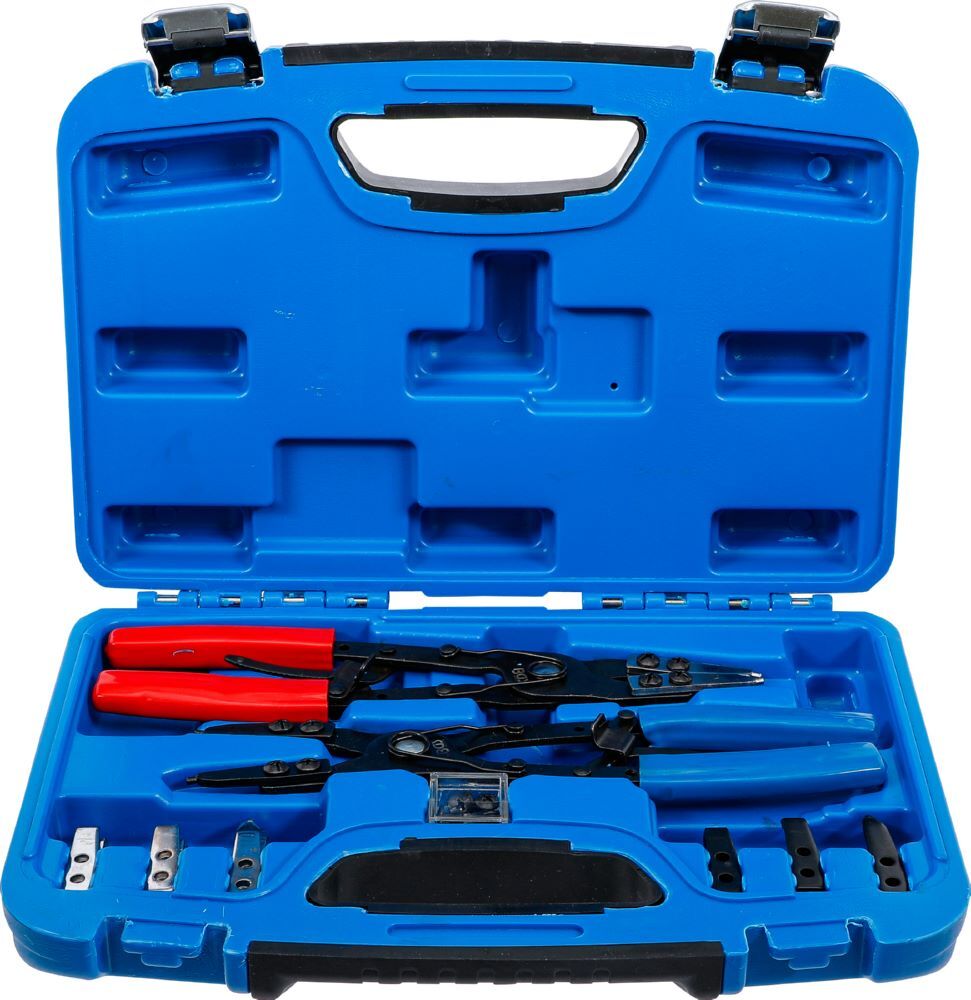 BGS Sprengringzangen Satz auswechselbare Spitzen 10 teilig Produktbild BGS Sprengringzangen Satz auswechselbare Spitzen 10 teilig
