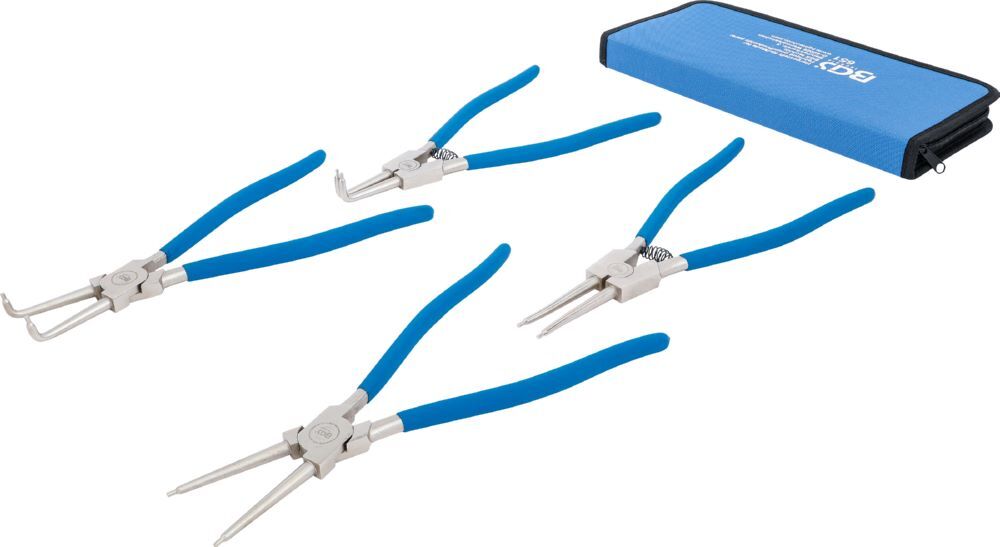BGS Sprengringzangen Satz 300 mm 4 teilig Blau Produktbild BGS Sprengringzangen Satz 300 mm 4 teilig Blau bild 2