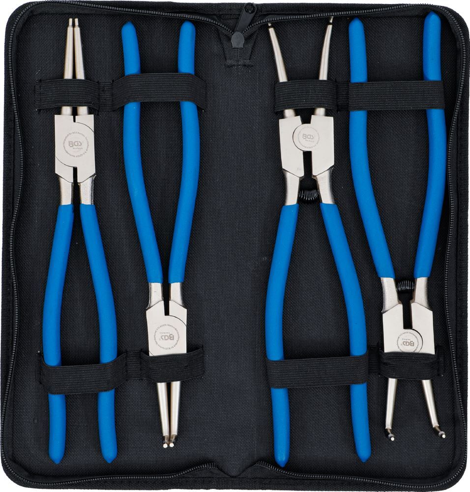 BGS Sprengringzangen Satz 300 mm 4 teilig Blau Produktbild BGS Sprengringzangen Satz 300 mm 4 teilig Blau bild 5